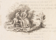 KG 01242
<br/>
Vignetten en initialen uit "Poësies diverses" door Frederik de Grote (30 bladen)
<br/>
<em>Schmidt, Georg Friedrich (1712-1775)</em>